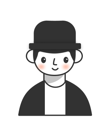 a person icon with a link attached to it